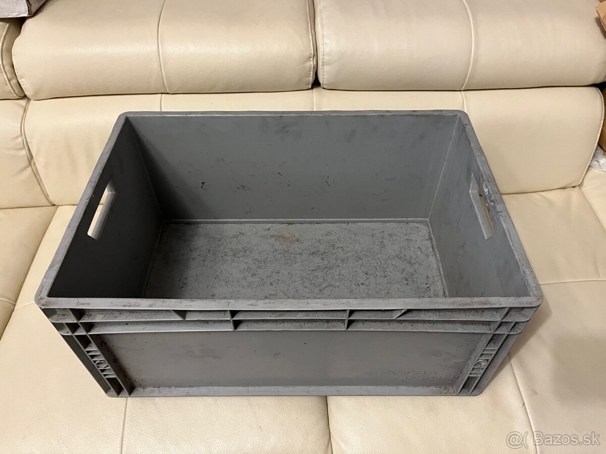 Plastová prepravka KLT 600x400x370mm
