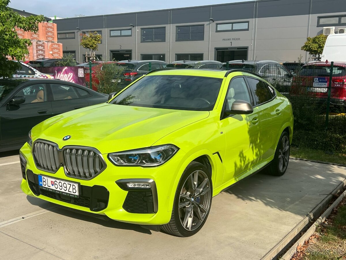 BMW X6 M50i xDrive 4.4 V8 530PS možnosť odpočtu DPH