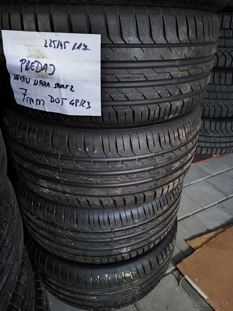 Letné pneumatiky Nexen 225/45 R17 91W NFERA Sport 2