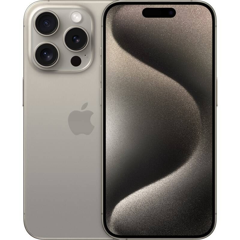 iPhone 15 Pro Max 256 GB – Natural Titanium, výborný stav +
