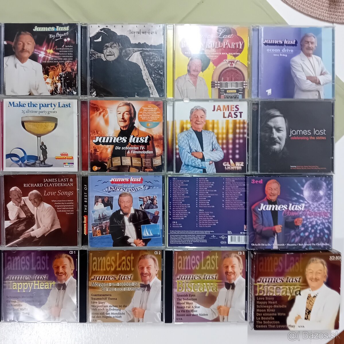 Predám 16 CD James Last