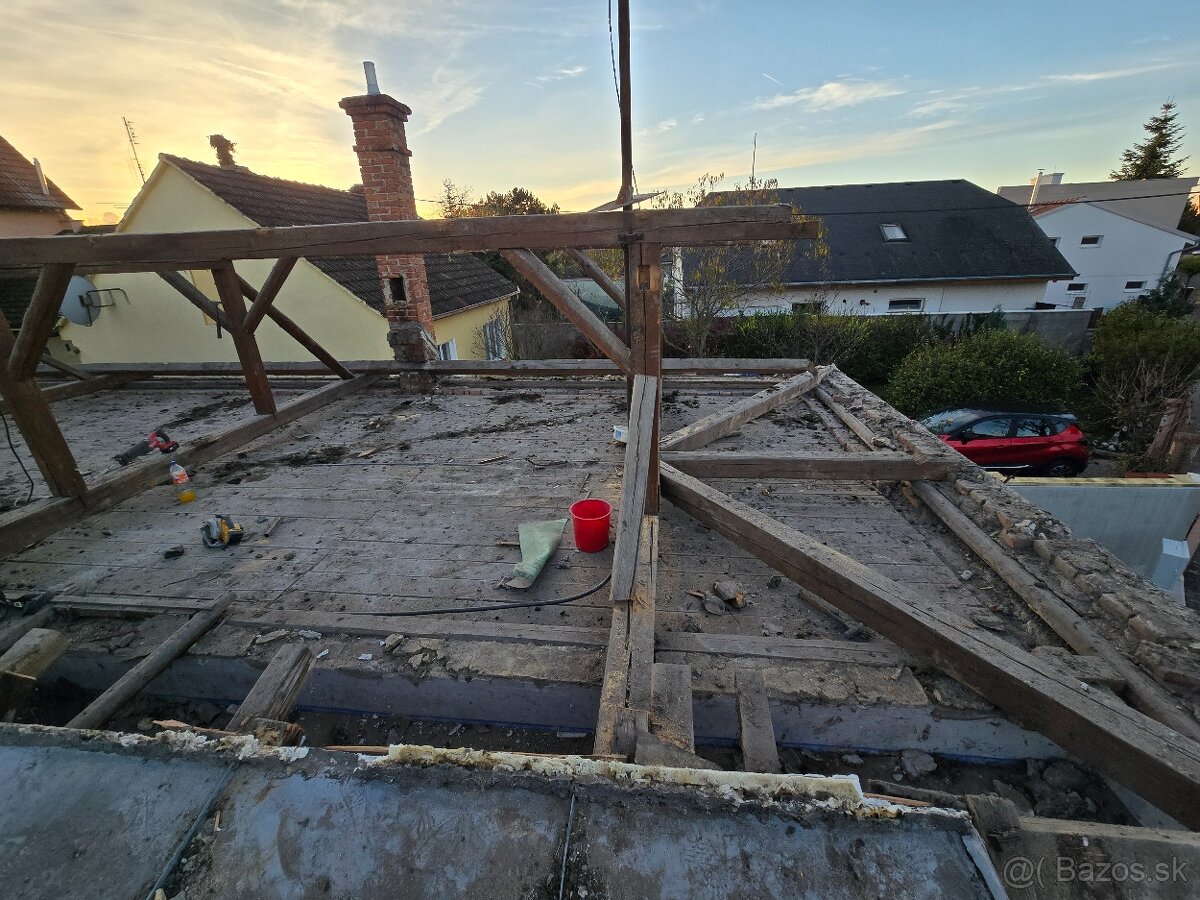 Predám drevo z krovu