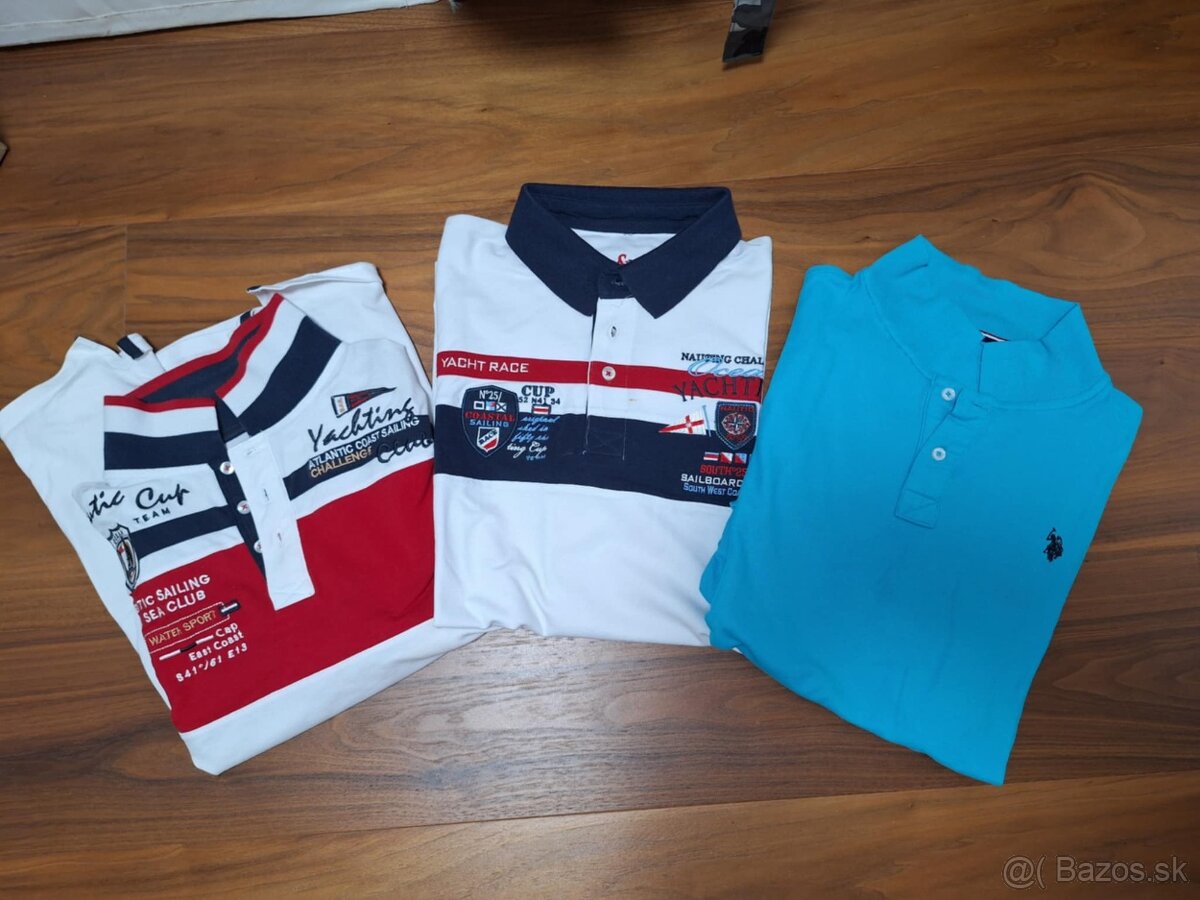 3x polo tričko XXL/XXXL