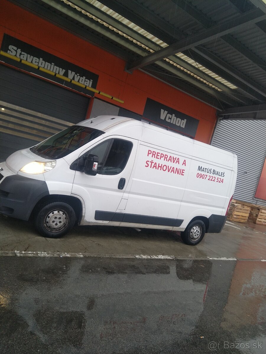 Preprava sťahovanie vypratavanie