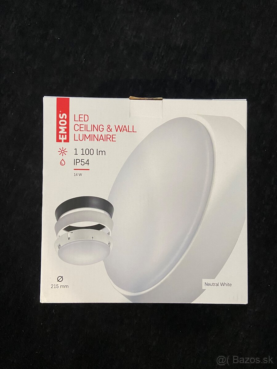 LED kruhové prisadené svietidlo 14W neutrálna biela