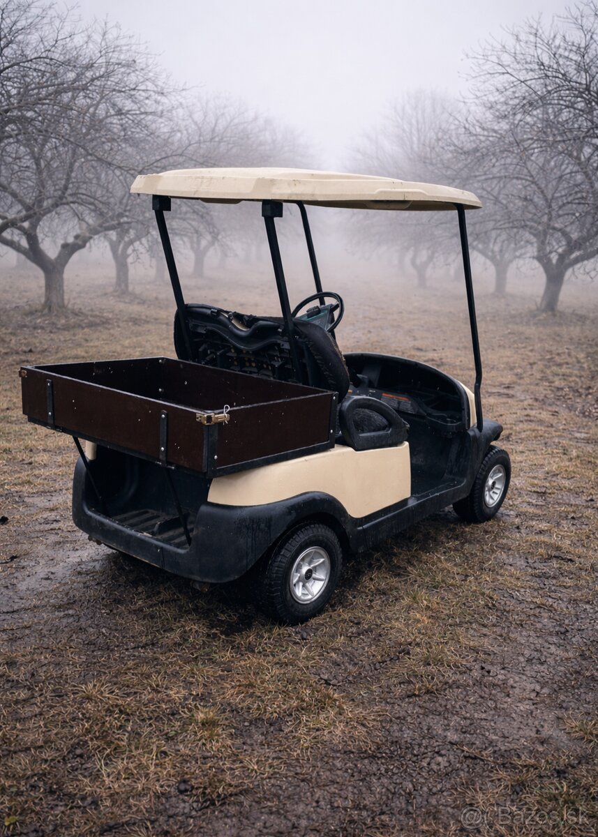 Elektrický golfový vozík s korbičkou