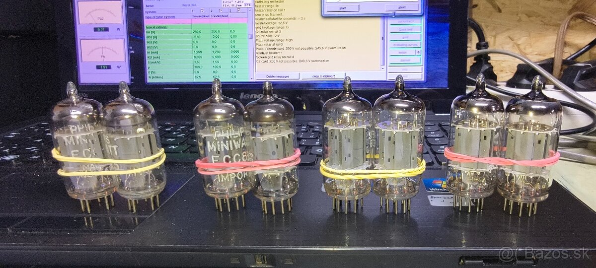 Elektronky ecc83 / 12AX7 juhoslavia a Philips
