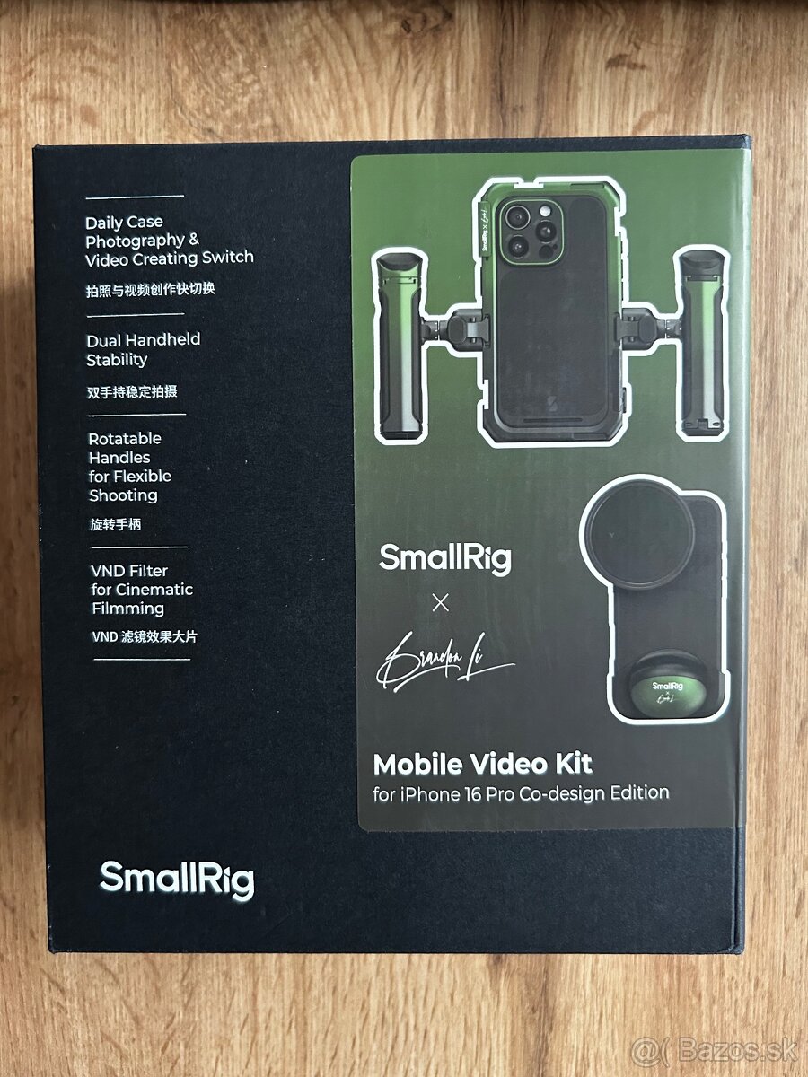 SMALLRIG X BRANDON LI mobile iPhone 16 Pro kit