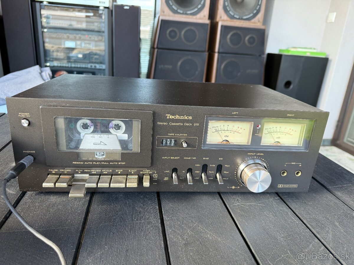 Technics Stereo Cassette Deck 616