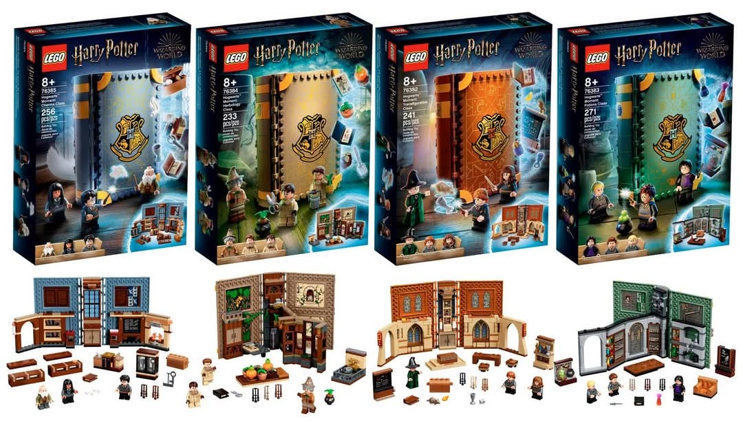Lego original Harry Potter knihy