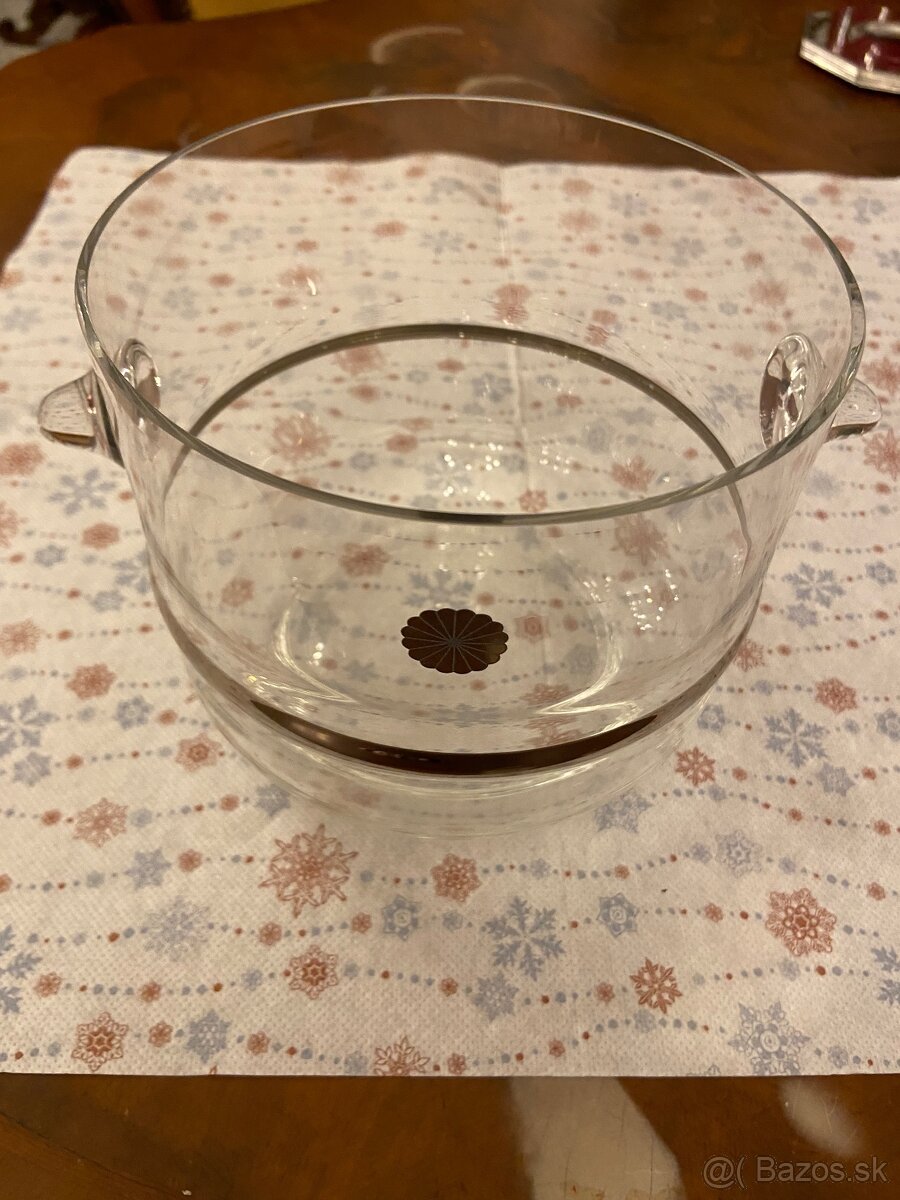 Nádoba na ľad,14cm sklo