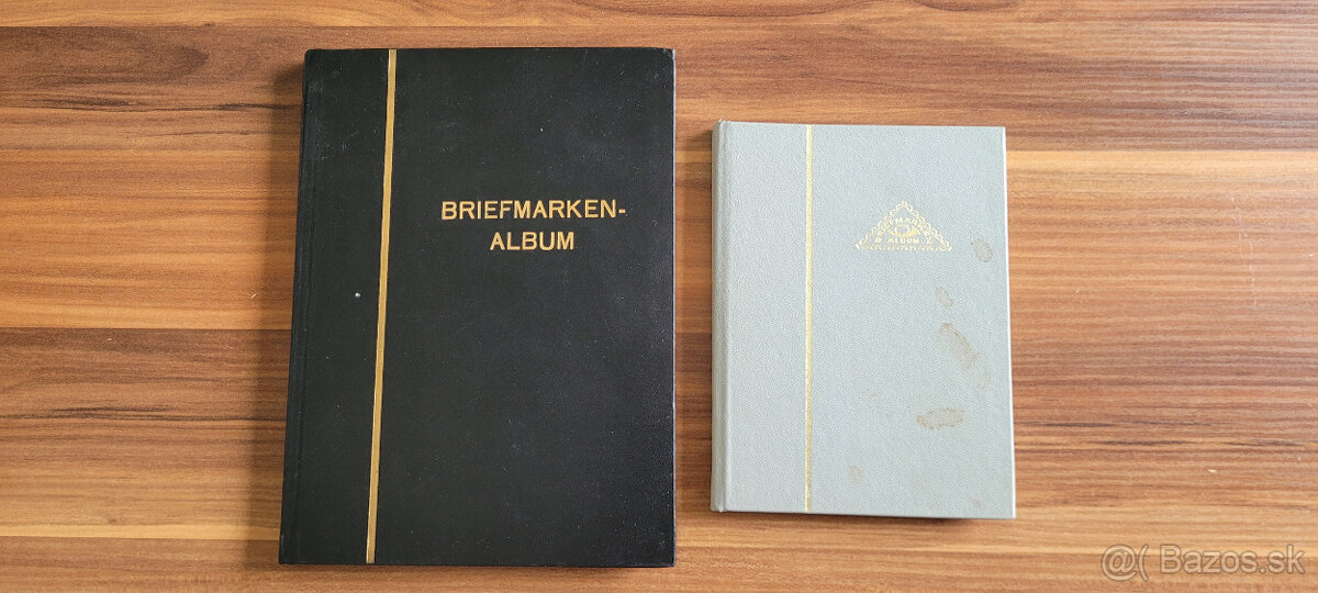 R-lístky Nemecko v dvoch plných albumoch - veľmi pekný stav