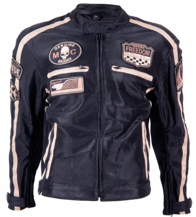 Letná moto bunda BOS 6488