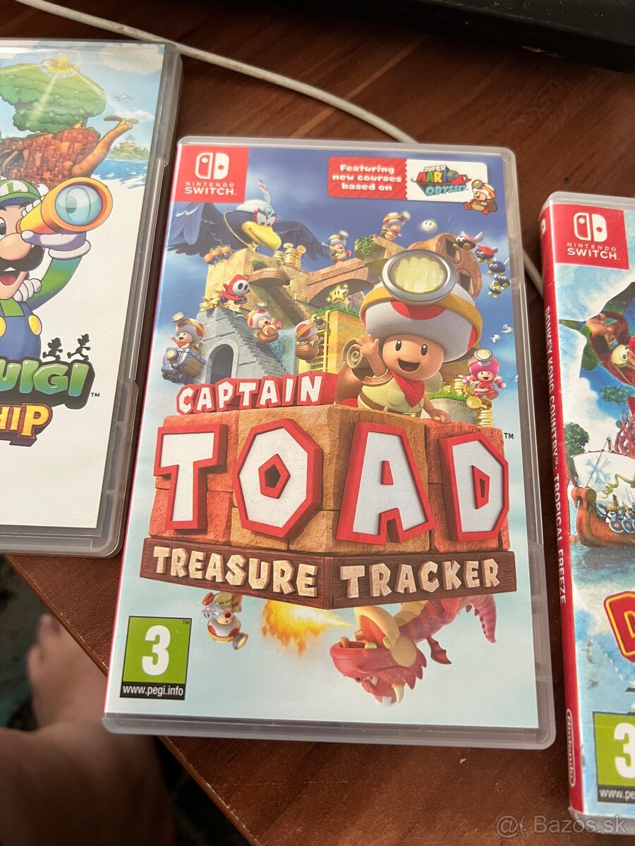 Predám hru Captain Toad treasure tracker na Nintendo switch