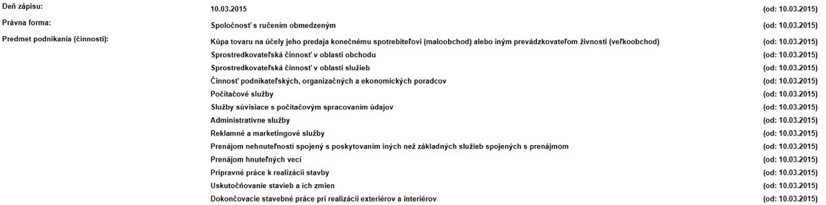 Darujem s.r.o Neplatca DPH, bez dlhov