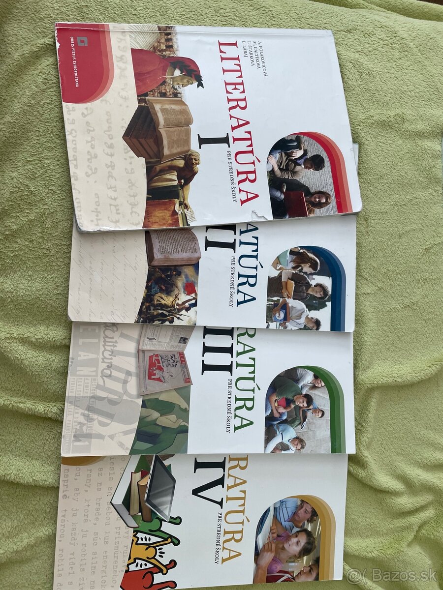 Literatúra pre stredné školy (4 časti)