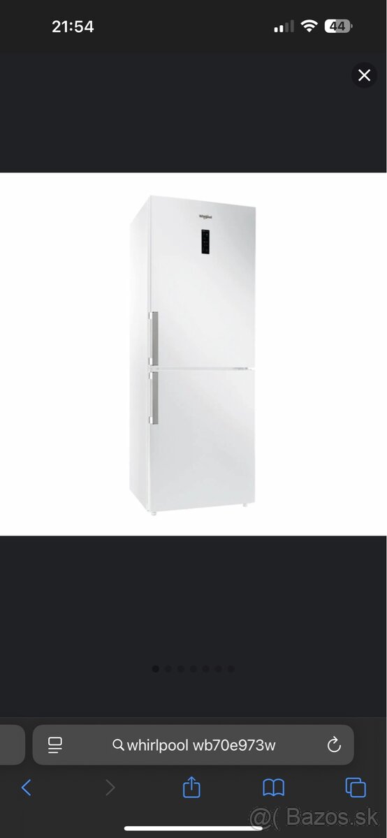 Whirlpool chladnička 70
