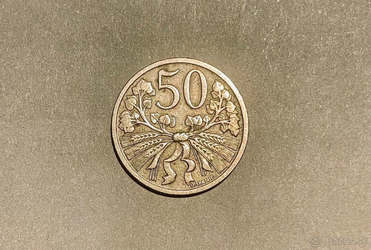 50 Halier 1931 zbierkovy stav