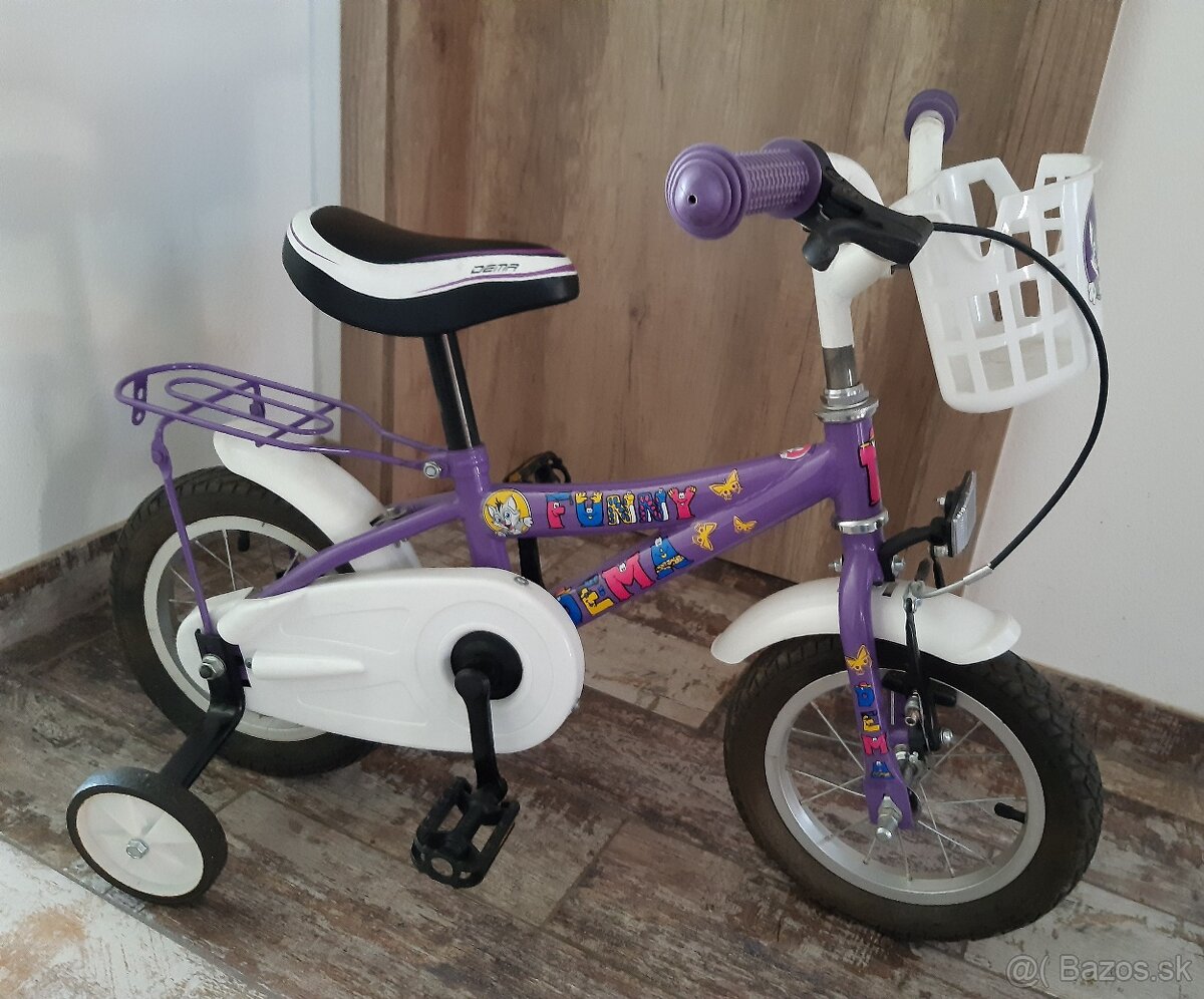 Detsky bicykel DEMA Funny velkost 12