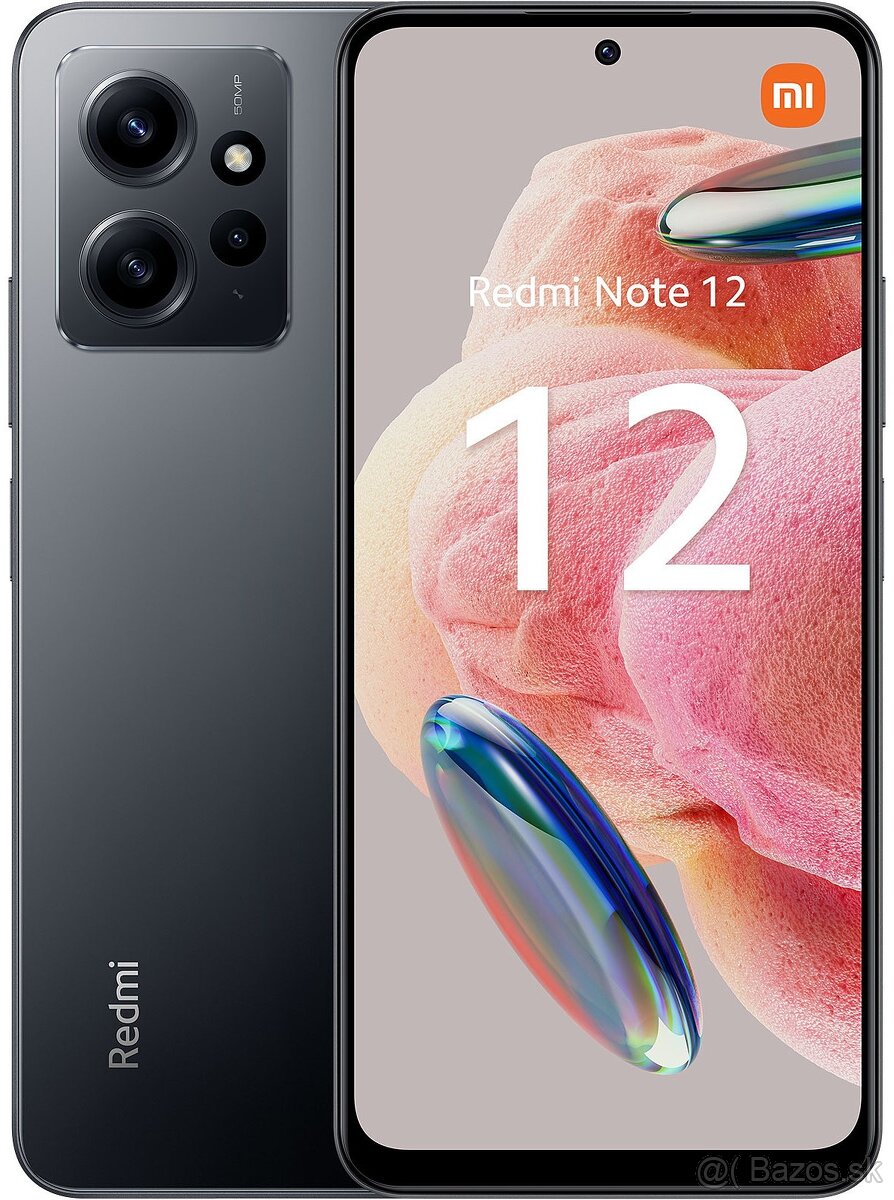 Xiaomi Redmi Note 12 Onyx Gray