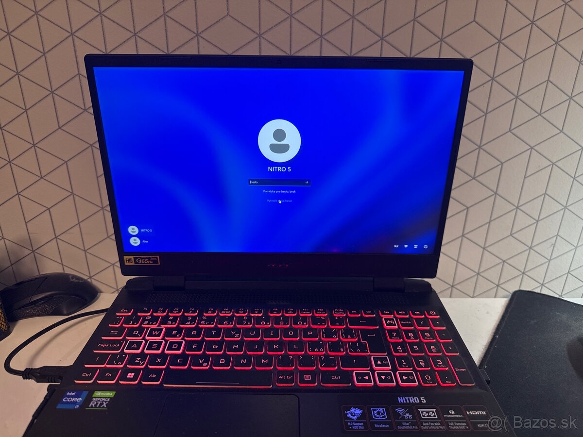 Predám Acer nitro 5