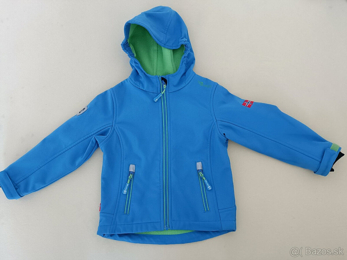 Trollkids softshellova bunda velkost 104