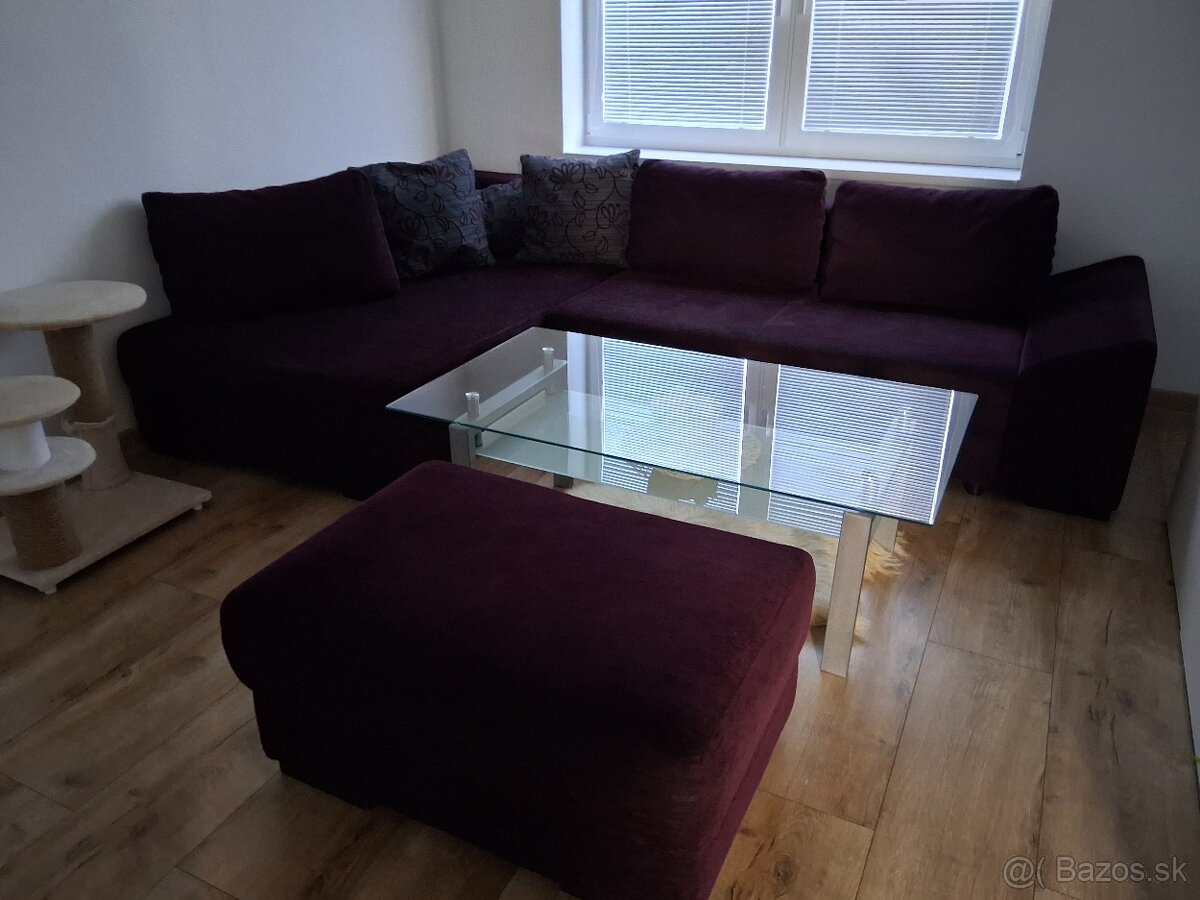 Rohová sedačka, pohovka, gaučovka,