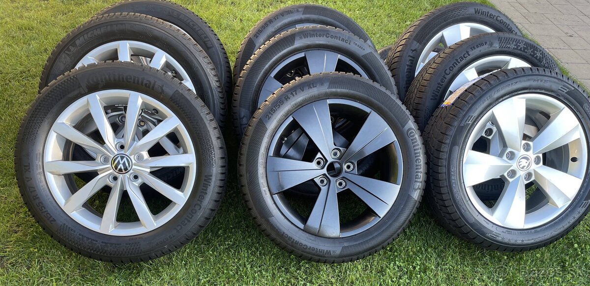 Orig. Alu disky 5x112 DIJOM NANUQ HELIOS skoda VW SEAT