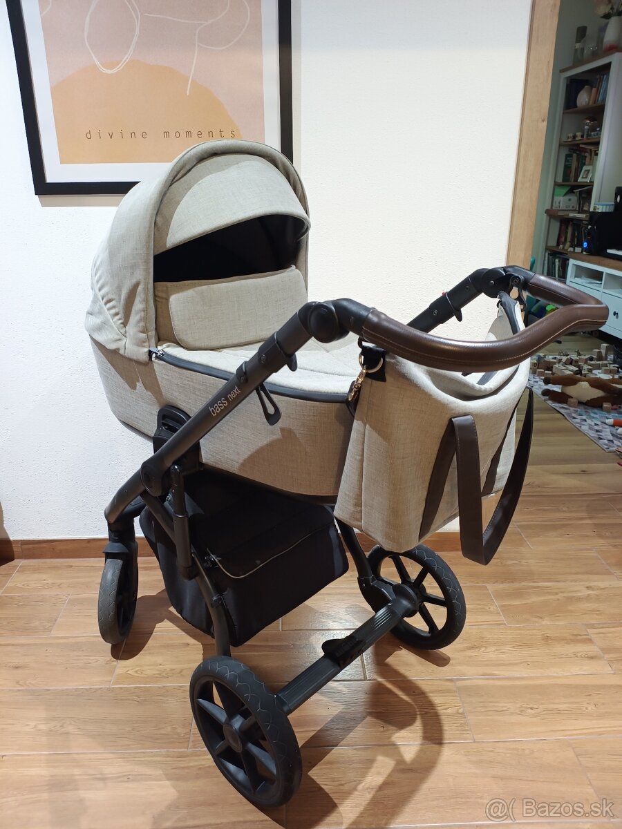 Kočík Roan bass next a vajíčko Cybex s isofixom