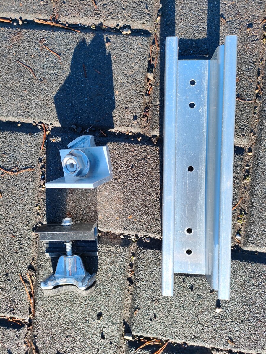 Predám konštrukčne časti na fotovoltiku