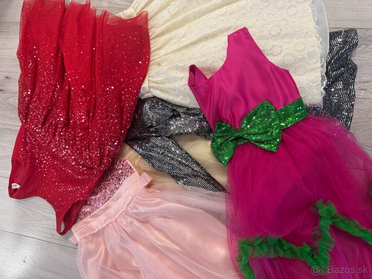 Dievčenské šaty 6ks