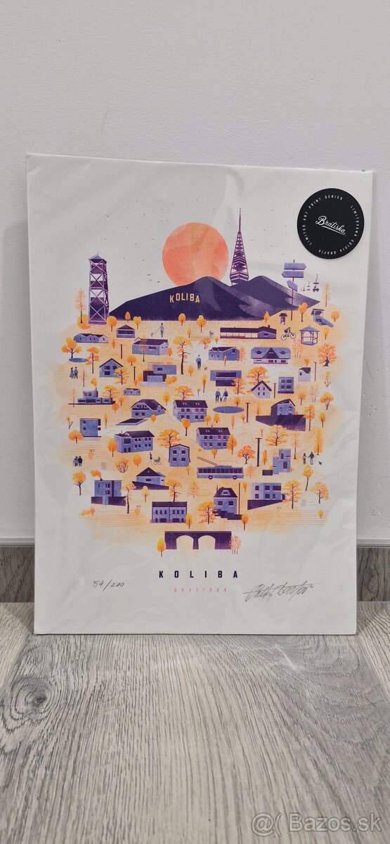 Koliba grafika/print