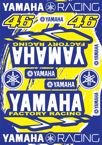 Predám nálepky Yamaha