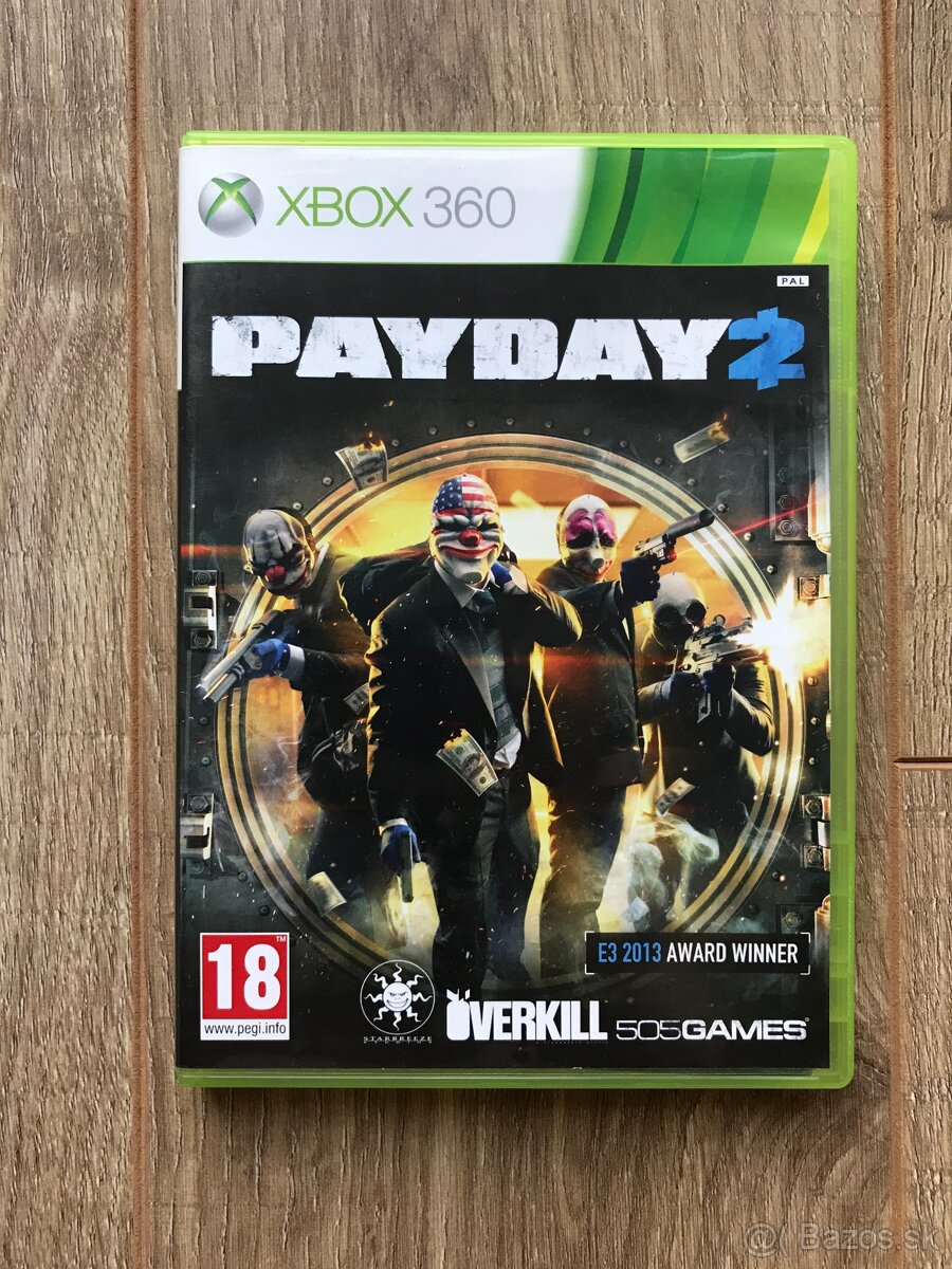 PayDay 2 na Xbox 360