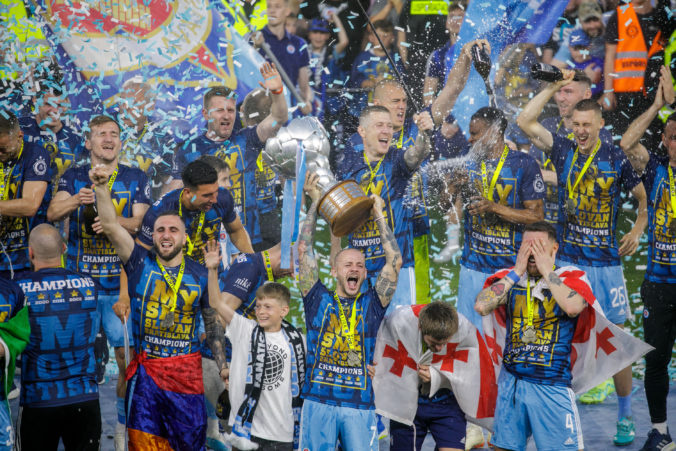 OSLAVA TITULU ŠK Slovan Bratislava - Košice
