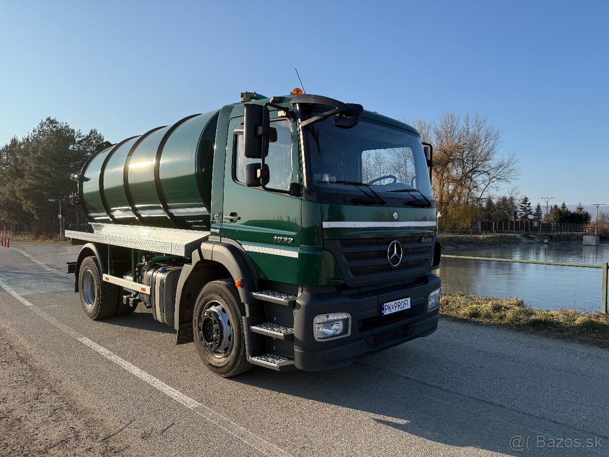 CISTERNA MERCEDES AXOR 2008-NOVA CISTERNA 11500L+JUROP RV360