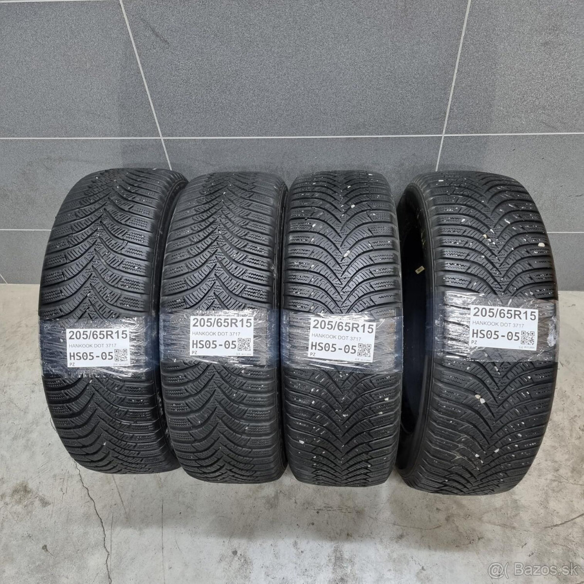 Zimné pneumatiky 205/65 R15 HANKOOK DOT3717