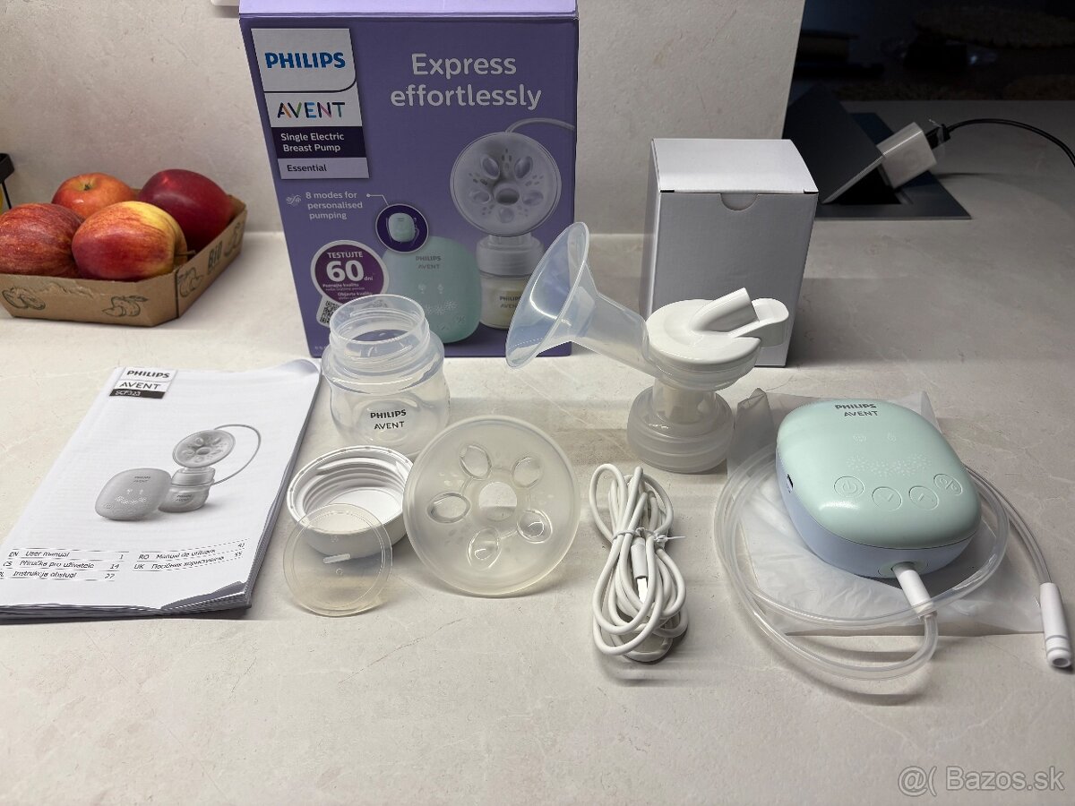 Elektrická odsávačka na mlieko Philips AVENT Essential SCF32