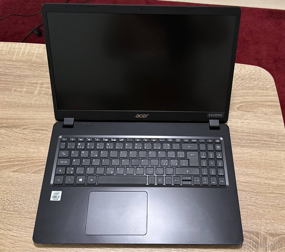 Notebook Acer 215-52-36L3
