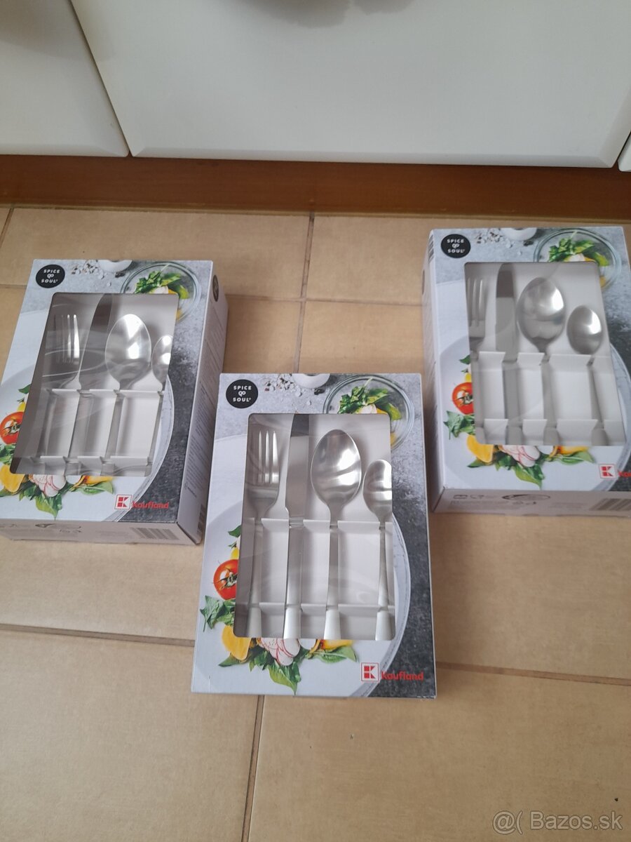 Pre 12 ludi cely set priboru uplne nove