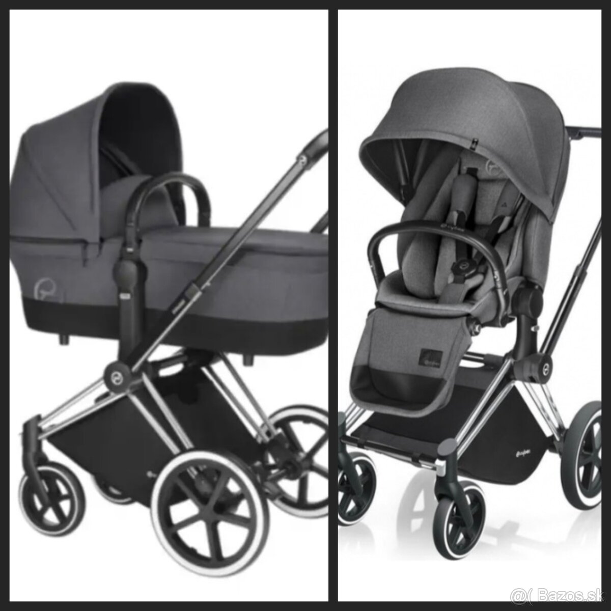 Cybex priam 2-kombi manhattan grey