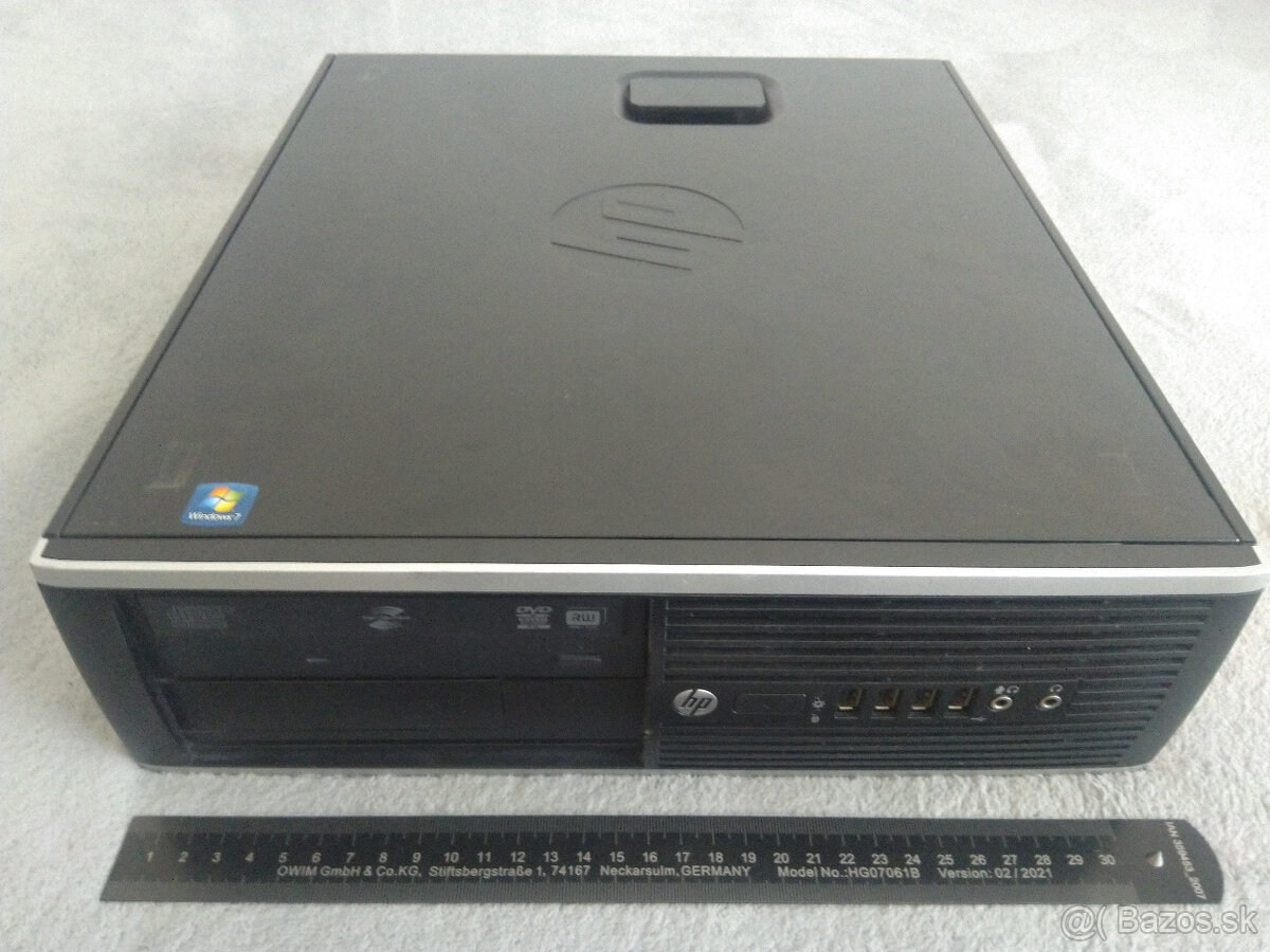 Predám HP 8300 SFF, i5-3470, 8GB RAM, 500GB HDD