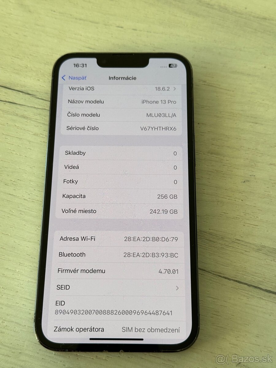 iPhone 13 Pro 256gb