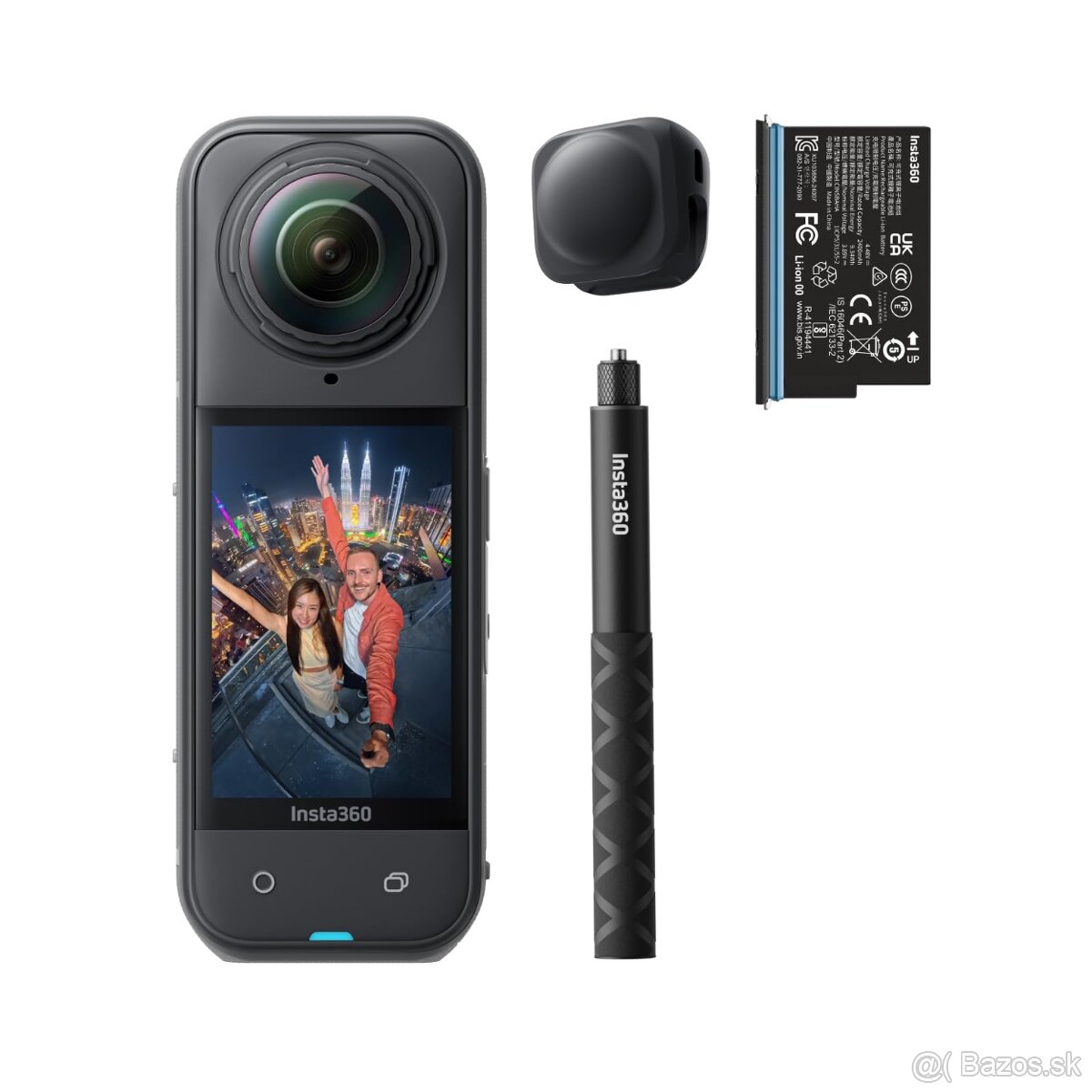 Nepoužitá kamera Insta360 X5 8K Bundle