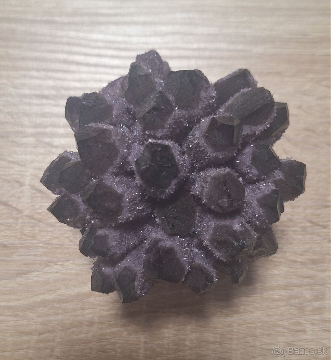 Prírodný Fialový Ametyst Phantom - typ 6