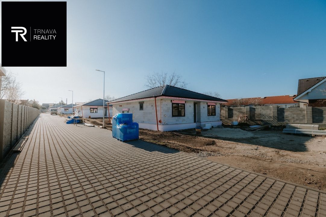 POSLEDNÁ NOVOSTAVBA RODINNÉHO DOMU BLÍZKO CENTRA TRNAVA