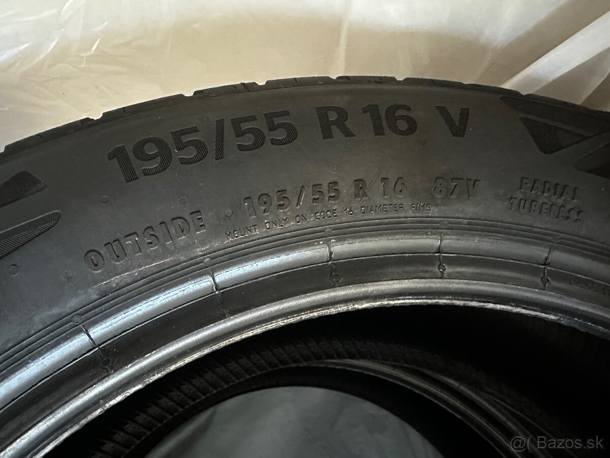 Letne pneumatiky Continental EcoContact 6, 195/55R16 87V