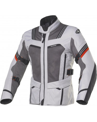 Pánska bunda CLOVER bunda VENTOURING-3 WP AIRBAG black/grey