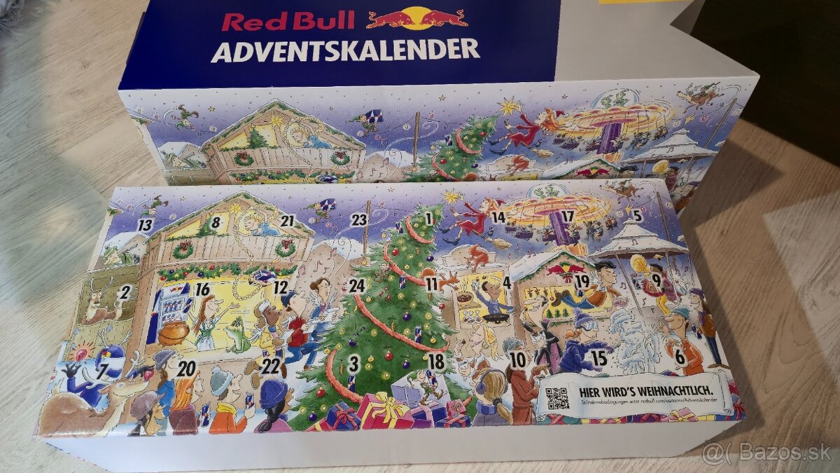 RedBull Adventný Kalendár 2025 (Nemecká verzia)