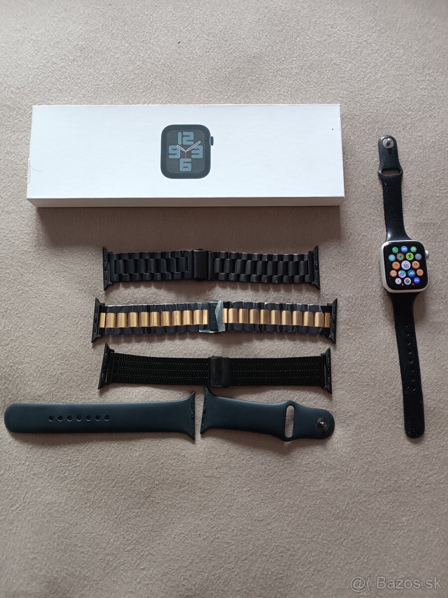 ⌚ Apple Watch SE (2. generácia) – skvelý stav + viac remienk